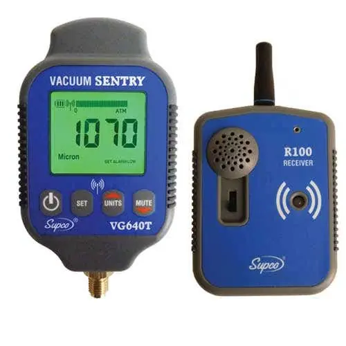 Sealed Unit Parts Co VG640T Vacuum Sentry with Local Alarms and Remote Alarm Replacement VG640D