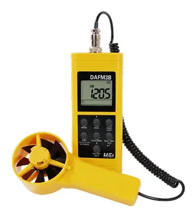 Uei DAFM3 Digital Airflow Meter CFM Anemometer