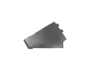 Electrolux 5303291352 End Cap, Black, Rh