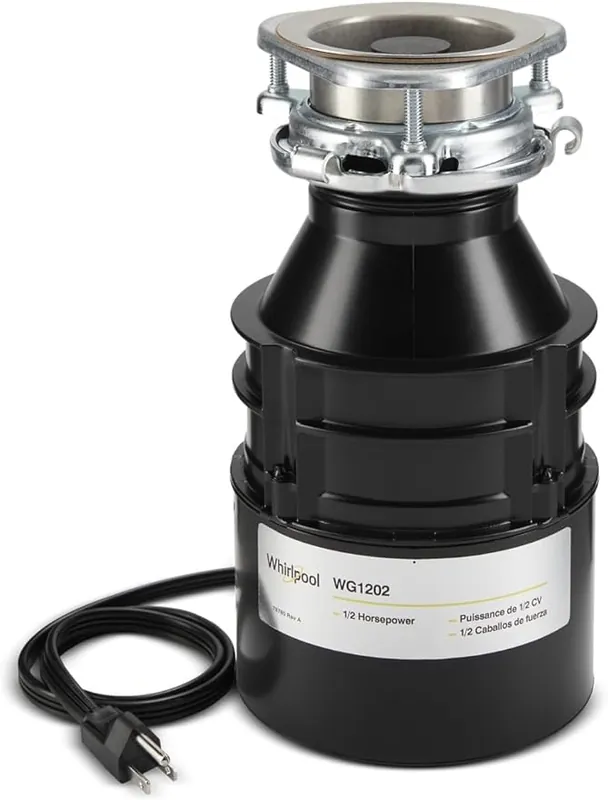 Whirlpool WG1202PH In-Sink Disposer 1/2 HP REPLACEMENT 84211602