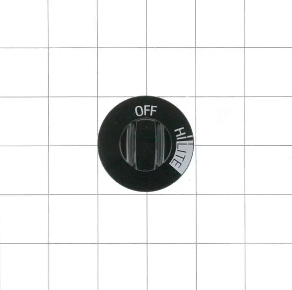 Brown Stove Works 1805D135 Gas Top Knob