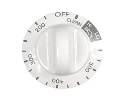 Electrolux 316101401 Knob, Thermostat, White