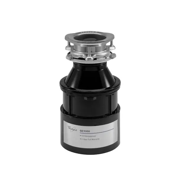 Whirlpool GC1000XE 1/3 hp in Sink Disposer