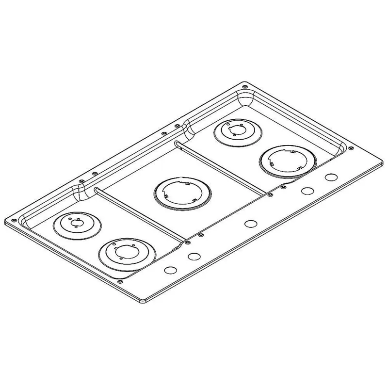 Whirlpool W10722087 Cooktop