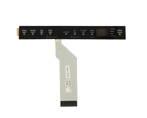 Electrolux 154778003 Insert, Control Panel, Black