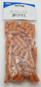 Lid Corporation T1151C Wire Nuts Orange