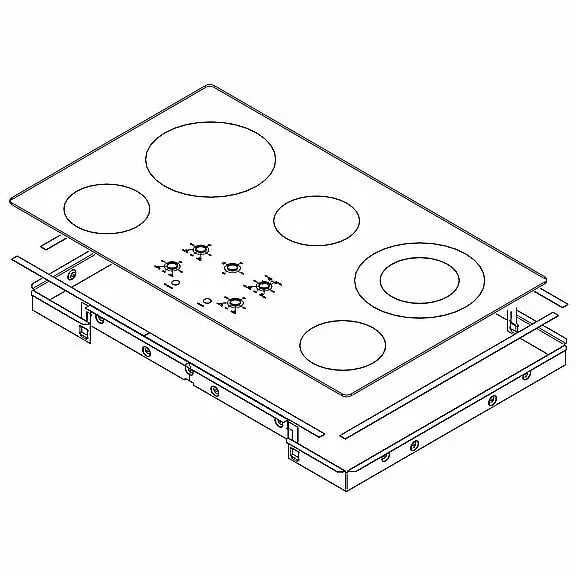Whirlpool W11225081 Cooktop