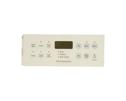 Electrolux 316419301 Overlay, Clock, White, Es33