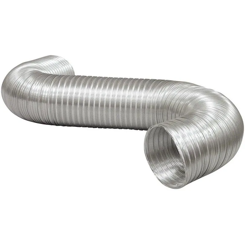Deflecto A048 4 in. x 8 ft. Uninsulated Flexible Air Duct