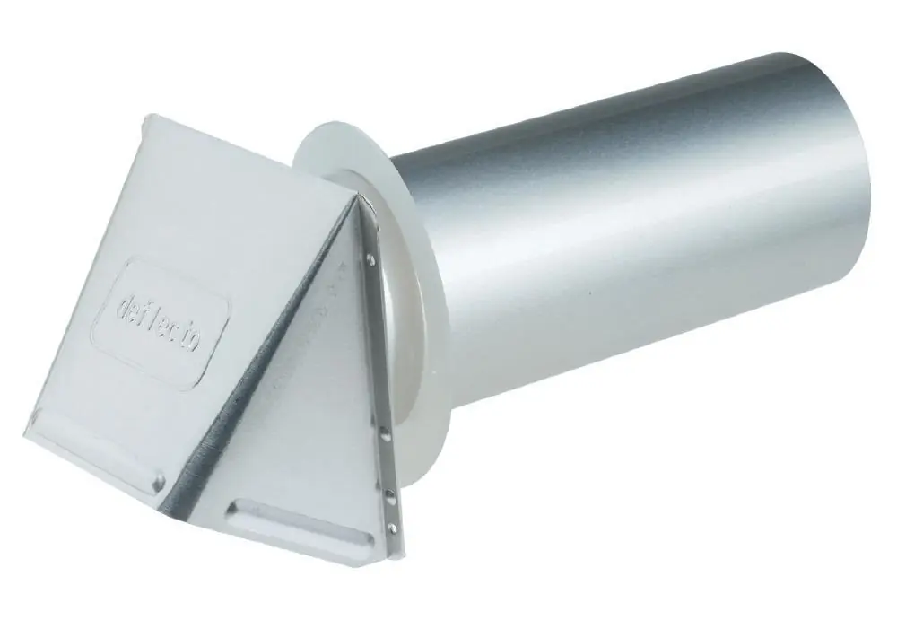 Deflecto DAVHA4 Aluminum Dryer Vent Hood – 4 inches