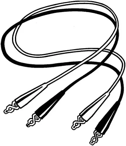 Monti & Associates MA02991-3 Heavy Duty Insulated Test Leads 24 inches w/Boots