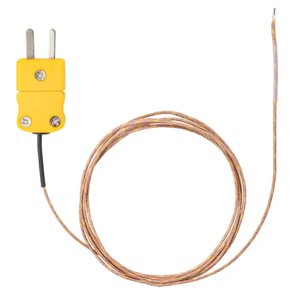 Uei ATT29 K-Type Fiberglass-Coated Temperature Probe 4 feet