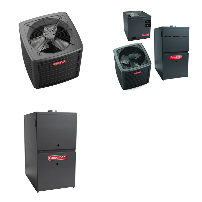 GOODMAN GLZS5BA3610+CAUTA4230C3+GR9S800804BU - 36K BTU Ducted Heat Pump System - R-32