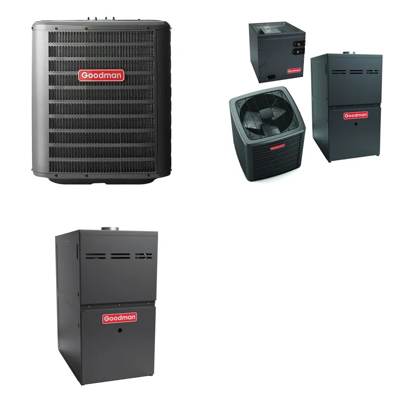 GOODMAN GLZS4BA4210+CAUTA4230C3+GR9S921005CN - 42K BTU Ducted Heat Pump System - R-32