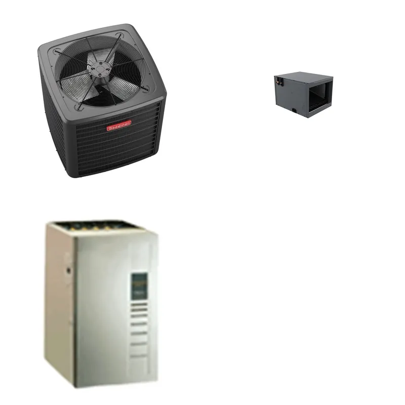 GOODMAN GLZS5BA3610+CHPTA3630C3+GR9S960603BU - 36K BTU Ducted Heat Pump System - R-32