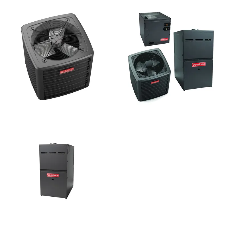 GOODMAN GLZS5BA4210+CAUTA4230C3+GR9S800805CN - 42K BTU Ducted Heat Pump System - R-32